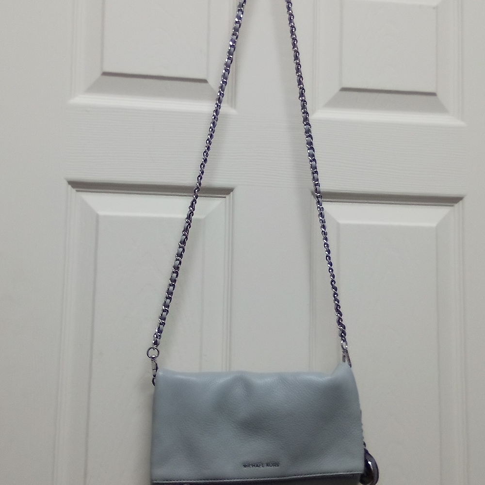 Michael Kors Light Blue Crossbody Bag